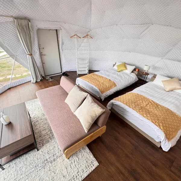 YUKARA Glamping 北海道大沼公園, hotel v destinaci Ōnuma