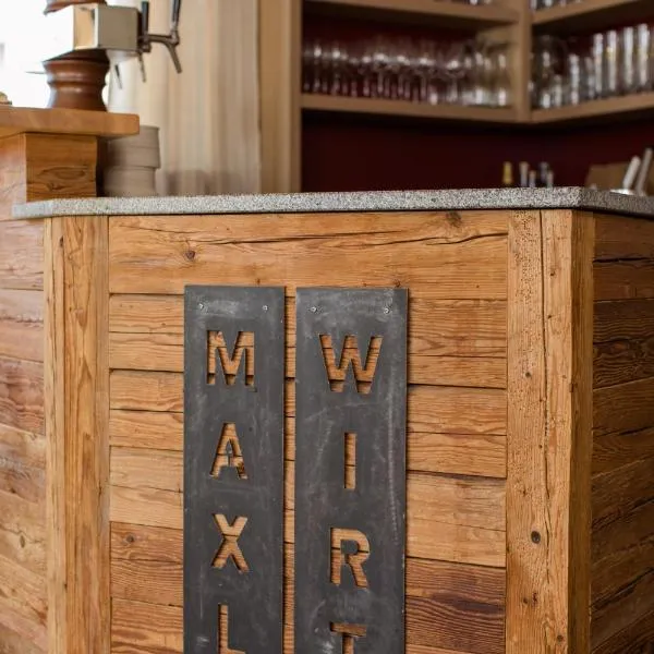 Maxlwirt - Gasthaus Pension Gibis, hotel v destinaci Mauth