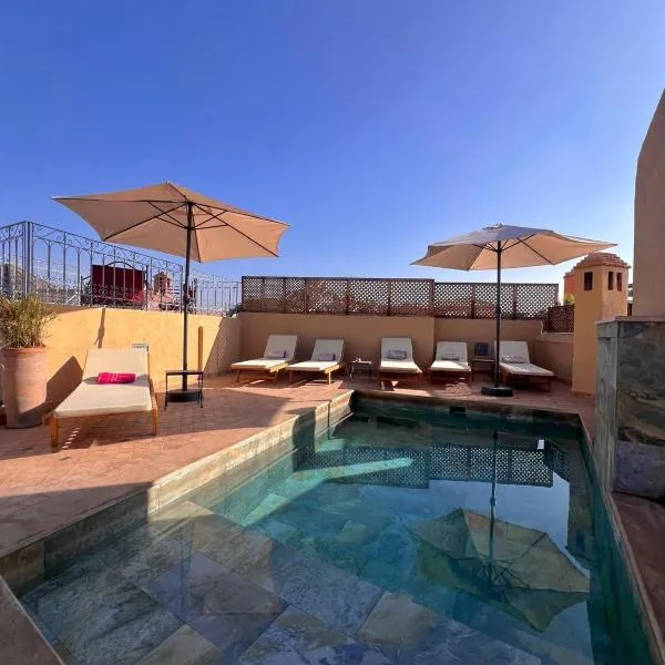 Riad Jnan El Cadi, hotell i Marrakech