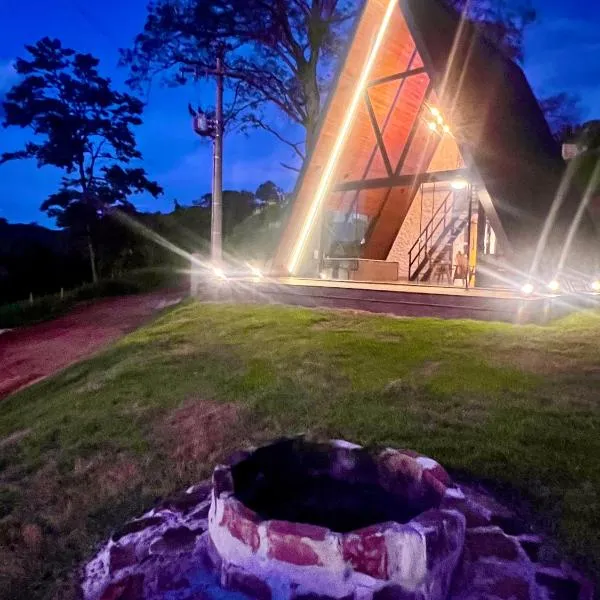 Chalé Cabana Morro dos Ventos, hotel in Chapada dos Guimarães