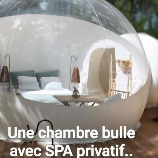 Dormir dans une bulle Grandiose, avec Spa, la tête dans les étoiles, hotel in Six-Fours-les-Plages