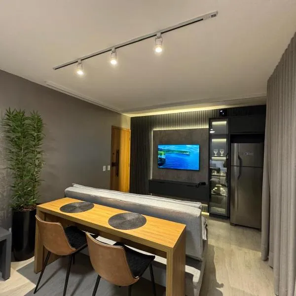 Flat Crystal Place 209, hotel em Goiânia