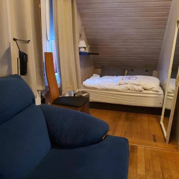 Bergvegur 7- Heimagisting-Homestay-private house 2 dogs in the house-NO KITCHEN INCLUDED- STAIRS,位于凯夫拉维克的酒店