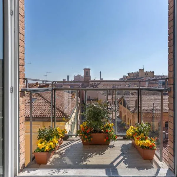 Mercato delle Erbe Luxury Apartment Jacuzzi & View Bologna, hotel in Bologna