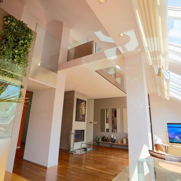 Luxury Prague Penthouse with Heated Floors, Castle Views & Rooftop Terrace, Prague