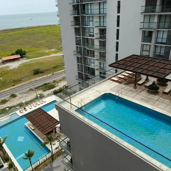 Apartamento nuevo con vista al mar, Santa Marta, hotel en Santa Marta