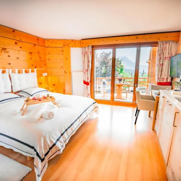 Clouds Studio Alpin Luxury View and Pool, hotel v destinaci Villars-sur-Ollon