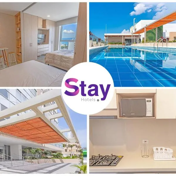 Apart Suítes Stay Playa Salguero - El Rodadero - Santa Marta, ξενοδοχείο στη Σάντα Μάρτα