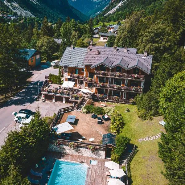 Chalet Hôtel Les Airelles – hotel w mieście Pralognan-la-Vanoise