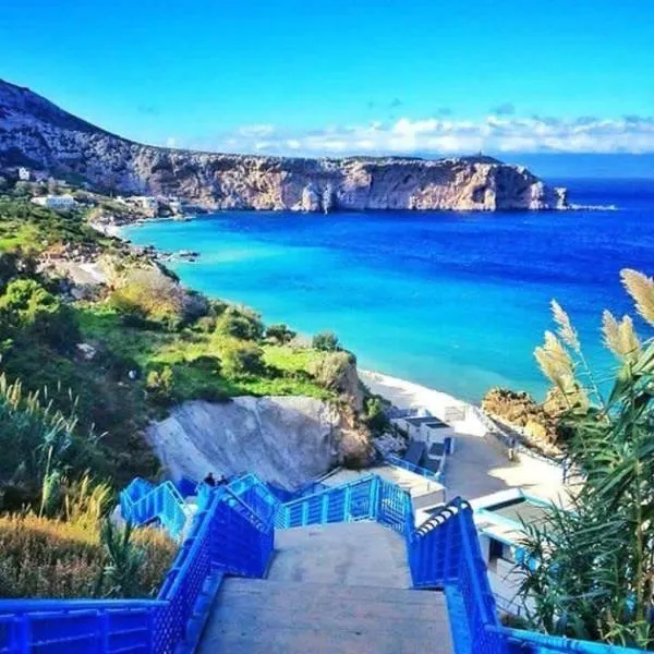 Dar BelYounech Plage & montagne plonge sous marin, hotel en Belyounech