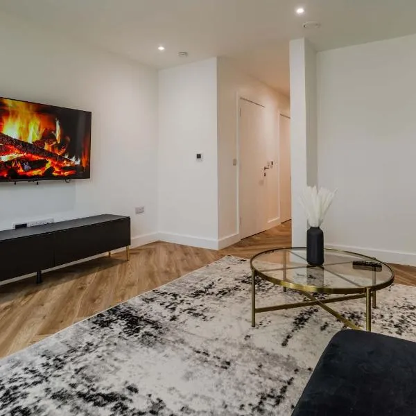 The Hidden Suite - 4BR Townhome Roof Top, hotel en Mánchester