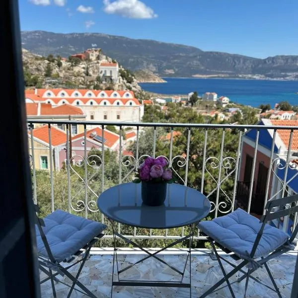 Krinos apartments, hôtel à Megísti