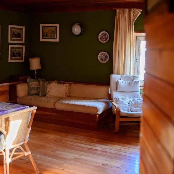 Casa in centro storico stile chalet di montagna，位于奥温多利的酒店