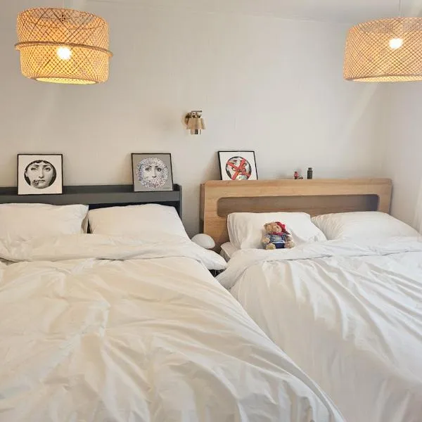 Korean life & culture w terrace 7min itaewon, hotel in Seoul