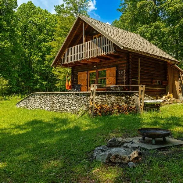 Somova gora chalet in the woods, hôtel à Kočevje