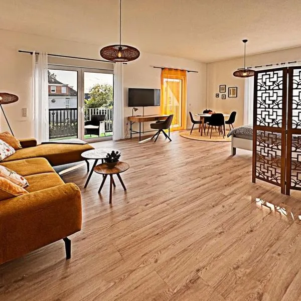 Neues Ruhrtal Apartment 5 mit Klimaanlage und Balkon, hotel en Wickede (Ruhr)