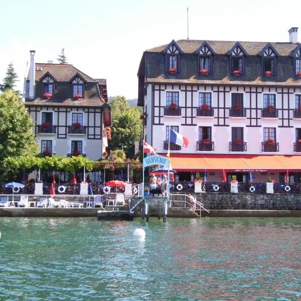 Les Cygnes, hotel in Évian-les-Bains