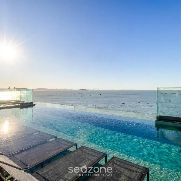 Estúdios c/ Vista Lateral Mar no Penha Spot | PSO - L、Gravataのホテル