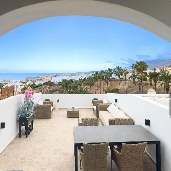 Luxury ocean view apartment costa adeje, hotell Adejes