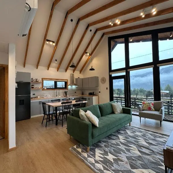 Moderna y acogedora casa estilo galpón, hotell sihtkohas Puerto Aisén