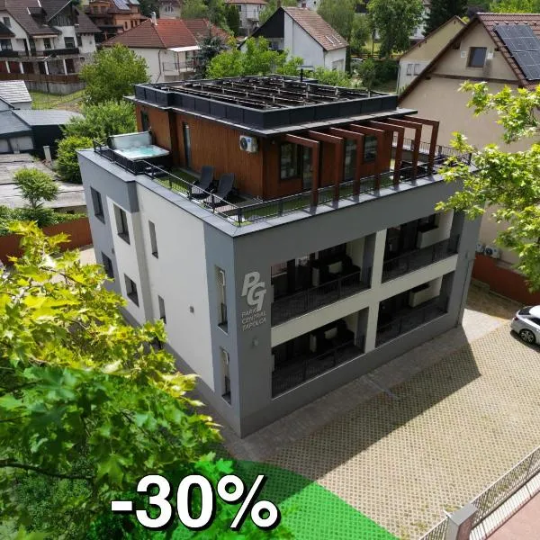 Park Central Tapolca - Apartments, hotel in Miskolctapolca