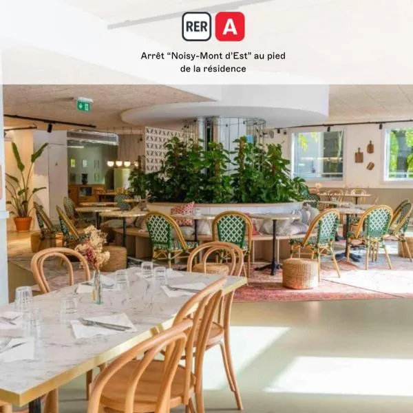 Ecla Paris Noisy-le-Grand, hotel v destinaci Noisy-le-Grand