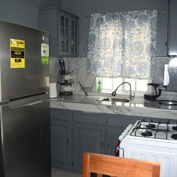 Snuggled Oasis Studio, hotel i Portmore