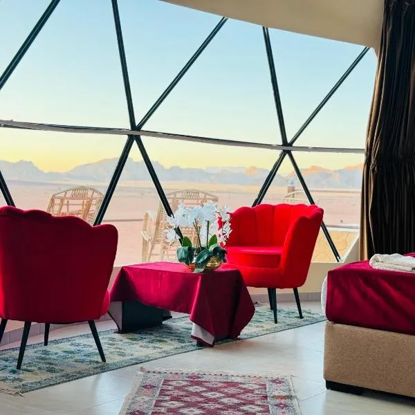 Wadi Rum Alia Luxury Camp, hotel v destinaci Wadi Rum