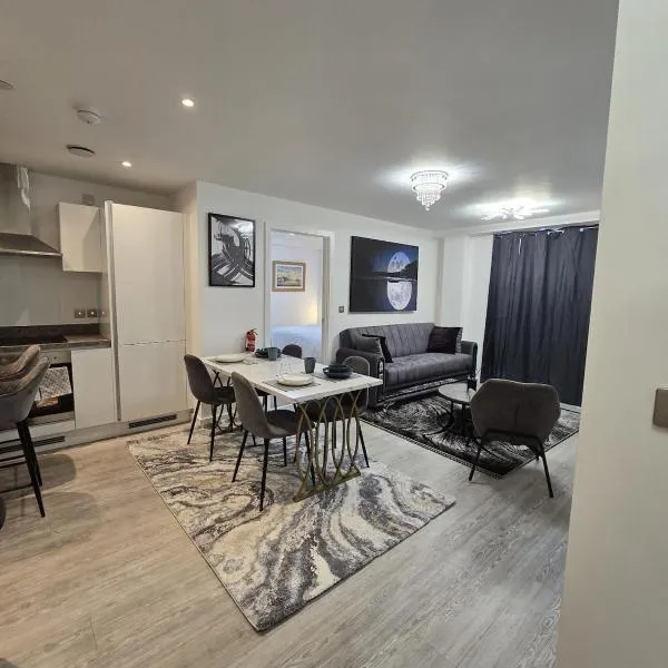 Mega9 Luxury 2Bedrooms Apartment - 2Baths, 2Toilets, hotel a Manchester