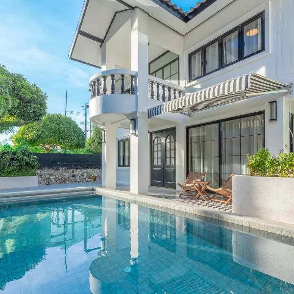 Luxury Pool Villa Jomtien-1 Min to Beach, hotel in Jomtien Beach