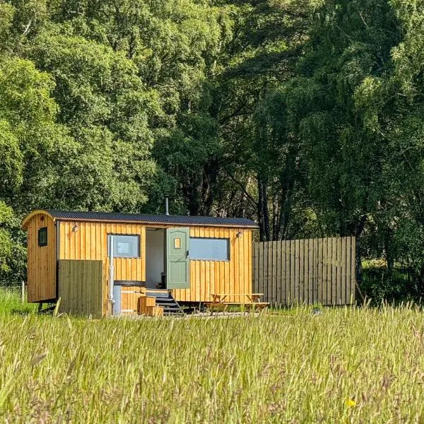 Cnocvann Croft Shepherd Huts, hotel in Kilmorack