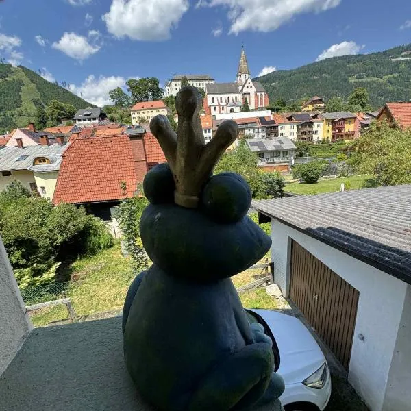 Park apartman Kertes ház a park mellett gyönyörű kilátással Dog friendly garden house with a wonderful view next to the park, hotel v destinaci Murau
