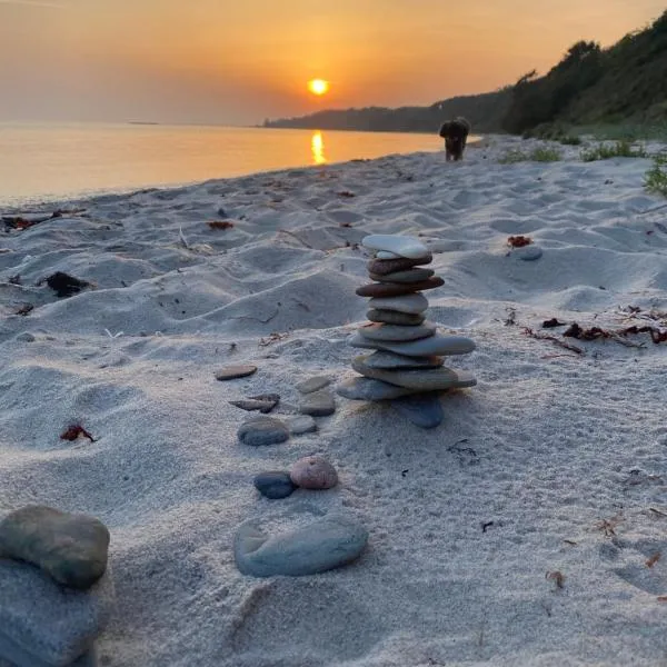 Lille Strandbygard, hotel v destinaci Arnager