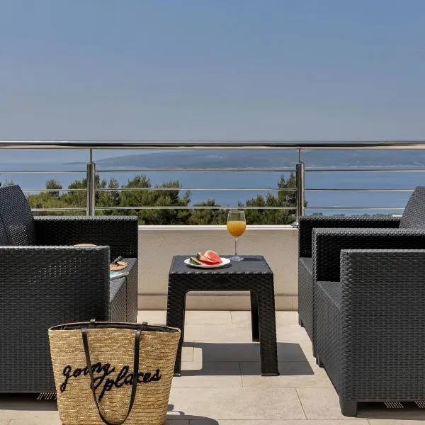 Villa la Perla, hotel v destinaci Baška Voda