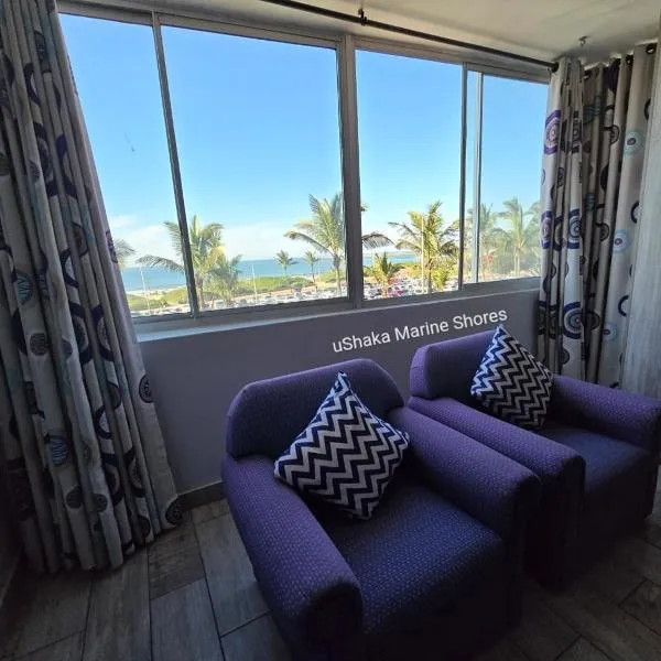 uShaka Marine Shores - Beachfront Stay with Sea Views, hotel i Durban
