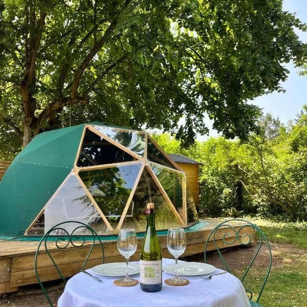 Le dôme en seine, proche Giverny, hotel in Moisson