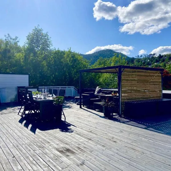 Apartment in Stryn、ストリンのホテル