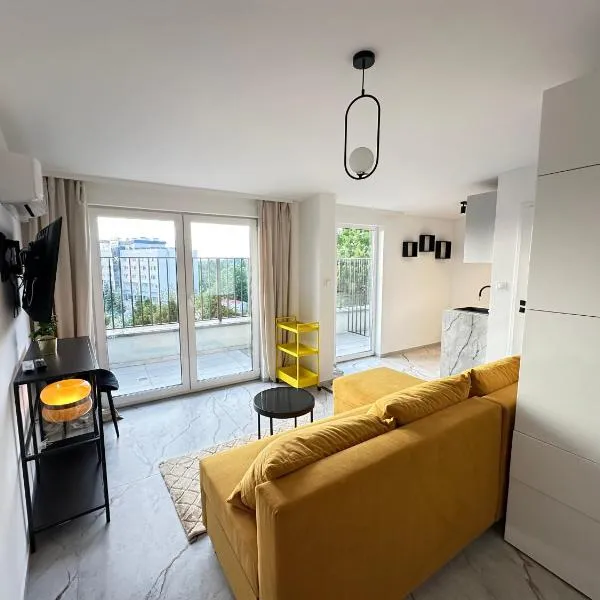 MOVEEN! Apartamenty Wrocław Nowoczesne studia z parkingiem! 10 min od centrum, Hotel in Breslau