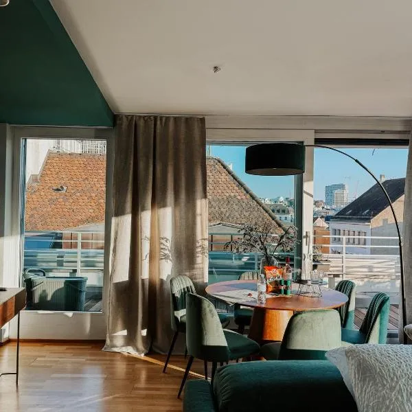 Just Sunny - Rooftop mitten in der Stadt, hotel in Basel