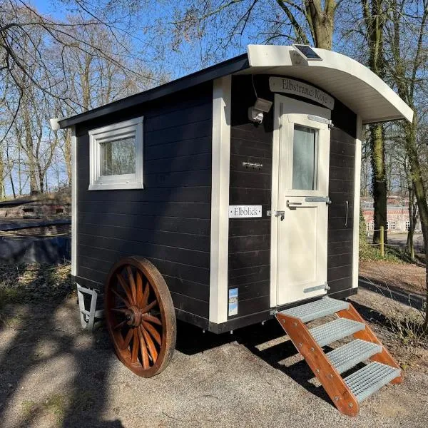 Elbstrand Koje mit Elbblick, hotel in Stade