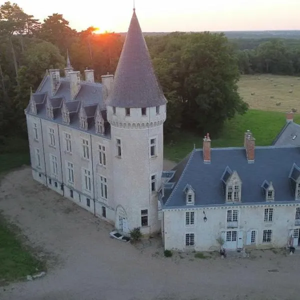 Les chambres du Chateau de Farge-Allichamps, hotel in Farges-Allichamps