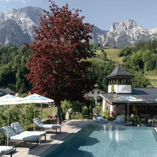 Hotel Der Löwe Leogang, hotelli kohteessa Leogang
