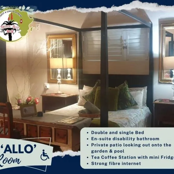 Kruger Allo B&B, hotel v destinaci Komatipoort