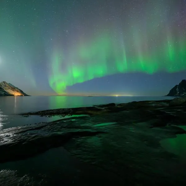 Northern Light Hotell/Camp Steinfjord, ξενοδοχείο σε Berg
