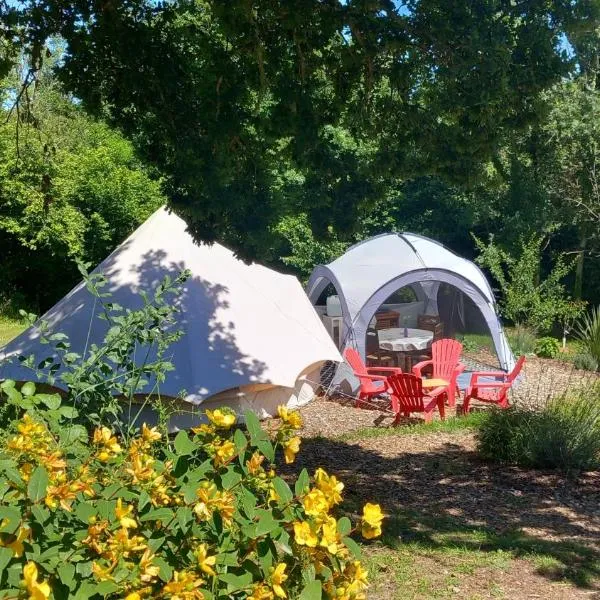 Tente insolite en pleine nature, hotel v destinaci Tréduder