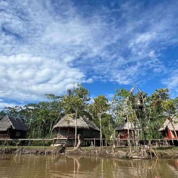 CAMUNGO jungle Lodge in indigenous community ALL INCLUSIVE, hotel in Puerto Franco
