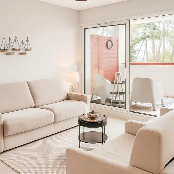 Happy Hossegor, plein centre avec vue sur lac et parc Rosny, hotel in Soorts-Hossegor