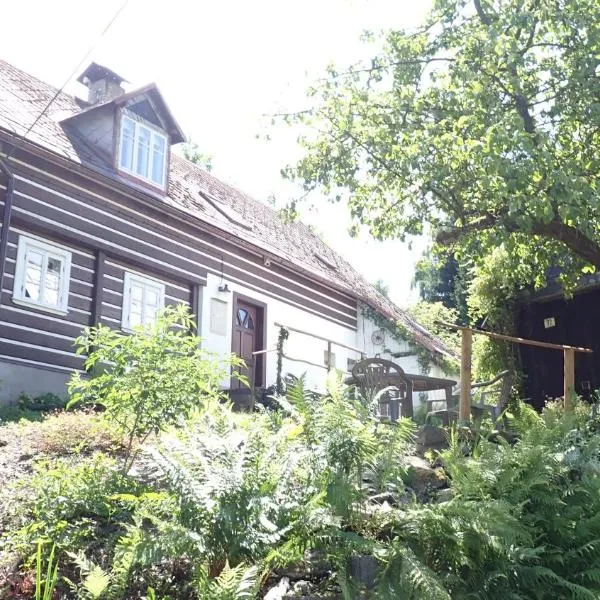 Renovovaná chalupa v Podještědí, ξενοδοχείο σε Kryštofovo Údolí