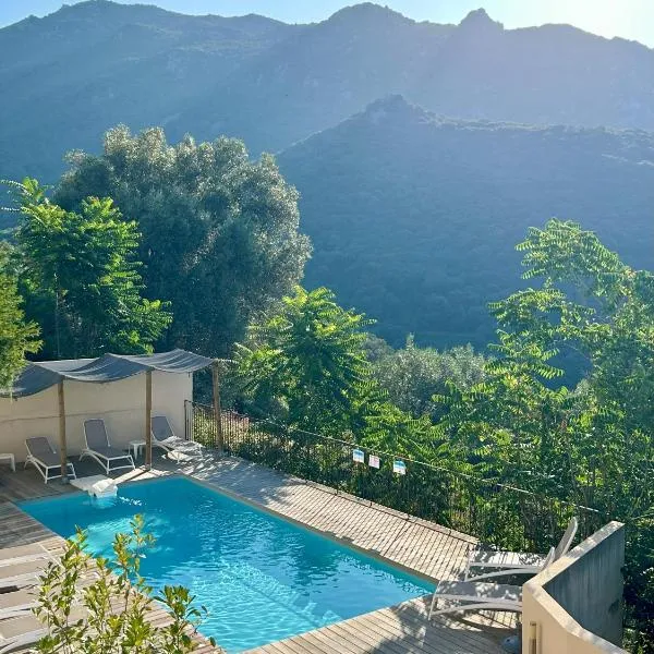 Hôtel Villa Les Orangers, hotel in Olmeto