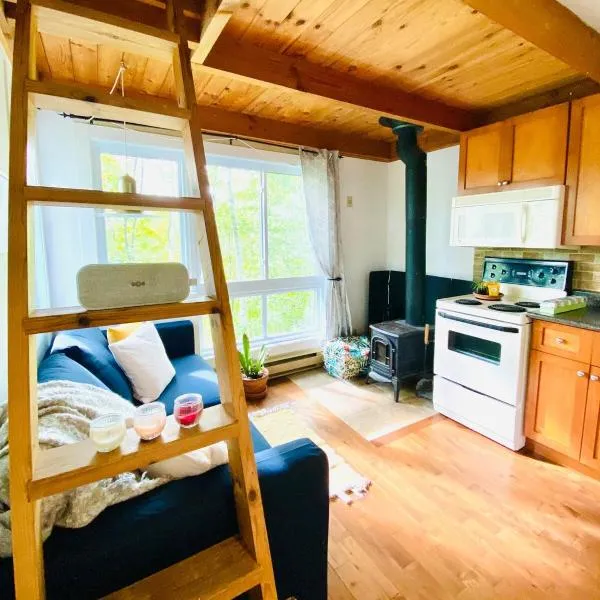 Le Tiny loft ski in ski out, hotel in Mont-Tremblant